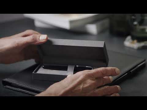 Plunksnakotis Parker Sonnet Stainless Steel GT Fine video