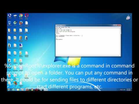 Batch Programming Simple Menu