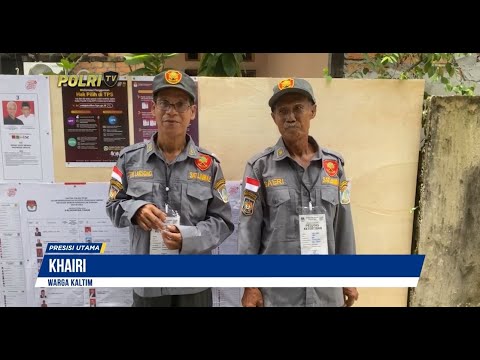 APRESIASI WARGA KALTIM KEPADA POLRI PADA PENGAMANAN PEMILU 2024