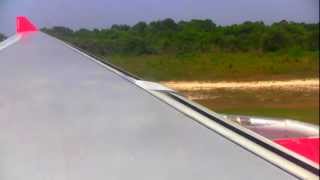 preview picture of video 'airberlin (LTU) AB7446 A332 - Punta Cana Landung mit besonderer Begrüßung 03.07.2012'