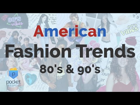 American Fashion Trends 80's & 90's | USA Pop Culture