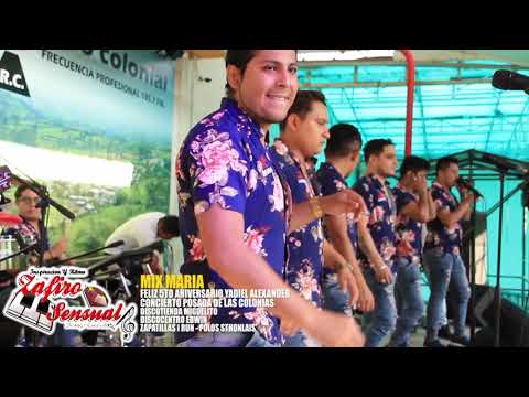 *Zafiro sensual - Mix maria  - ( En vivo ) - *Concierto