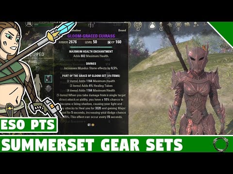 Summerset Gear Sets | Elder Scrolls Online Summerset PTS