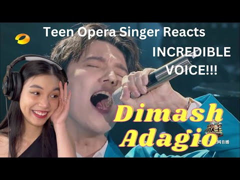 Teen Opera Singer Reacts To Dimash - Adagio