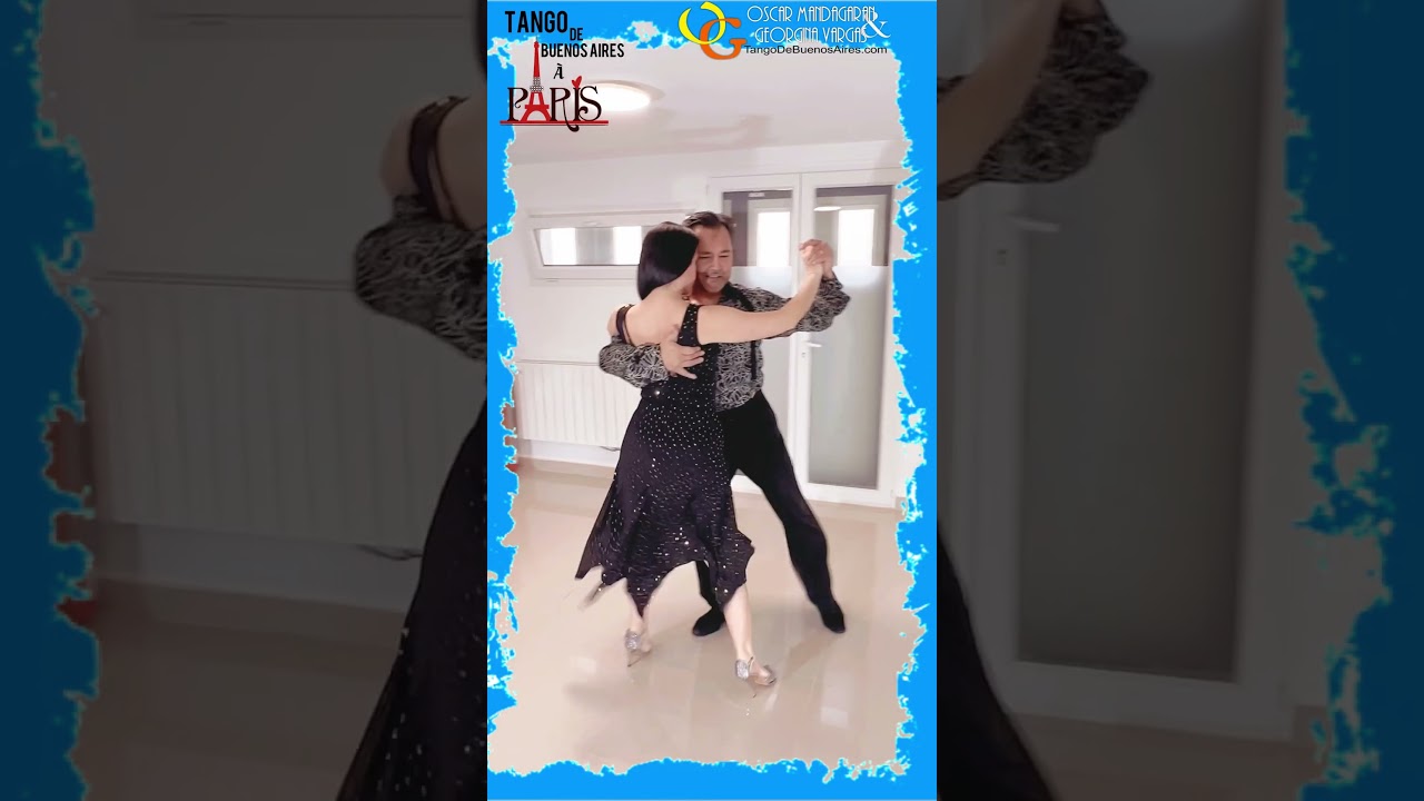 #milonga #candombe demo paso clase Online 24/4/2023 #tangodance Georgina Vargas Oscar Mandagaran
