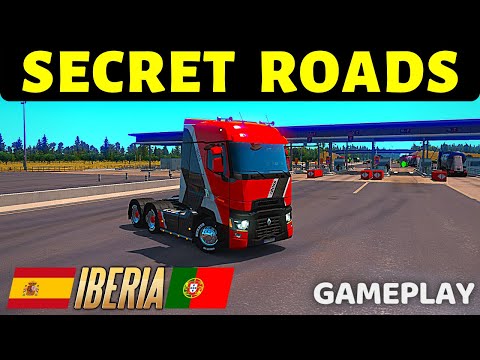 IBERIA: Secret Roads | ETS2 1.39 Open Beta Hidden Roads | Cinematic Gameplay (Near Spain in France)
