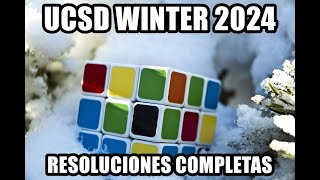 UCSD Winter 2024 || Resoluciones Completas