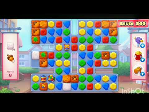 How to clear hard level 340 of township gameplay