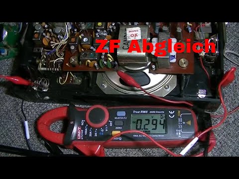 Super Deluxe 3 Band 12 Transistor Radio Candle ZF Filter Abgleich Teil 3 - eflose #1128