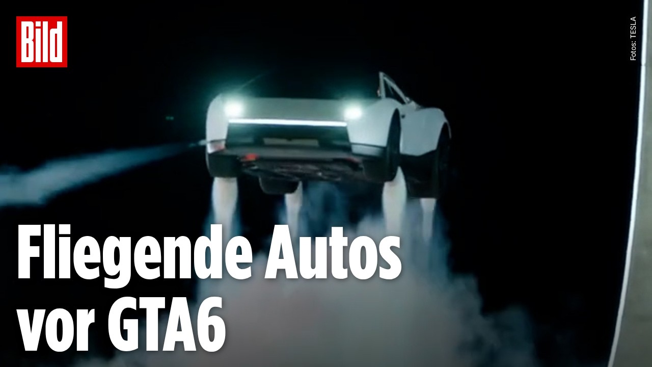 Neues Tesla-Auto kann fliegen! Elon Musk plant Roadster-Serienproduktion für 2028