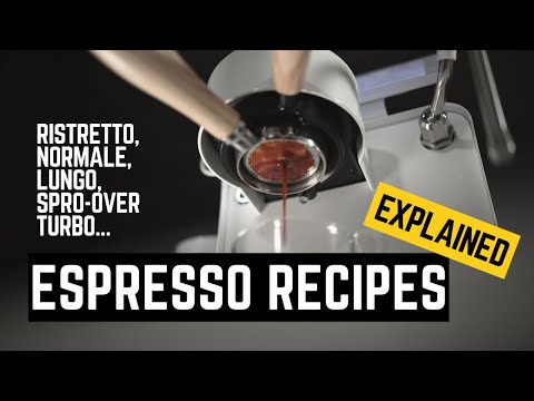ESPRESSO RECIPES EXPLAINED