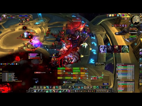 WOW Heal Monk Antorus, the Burning Throne Argus Mythic Progress