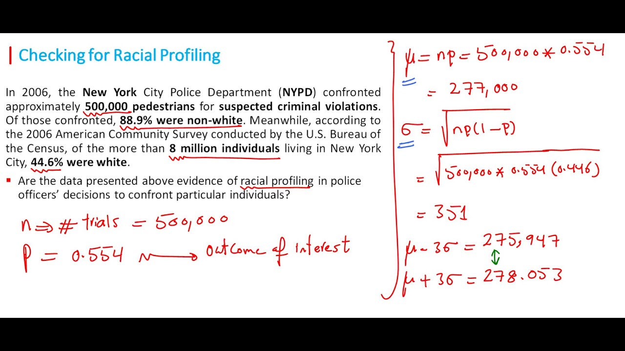 🌍  Analyzing Racial Discrimination - Case Study | Binomial Distribution بالعربي