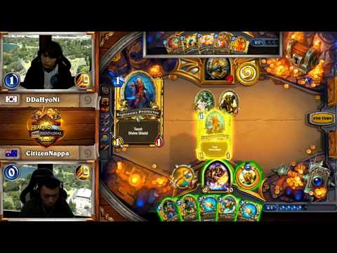 DDahyoni v CitizenNappa  I 8強第二場 I《爐石戰記》  雪梨旅店名人賽 Day 1