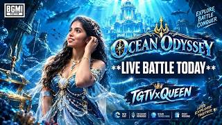 8 வருஷ Gaming பயணம்! ❤️🔱 Ocean Palace Conquest with Subscribers! | BGMI Live 👑