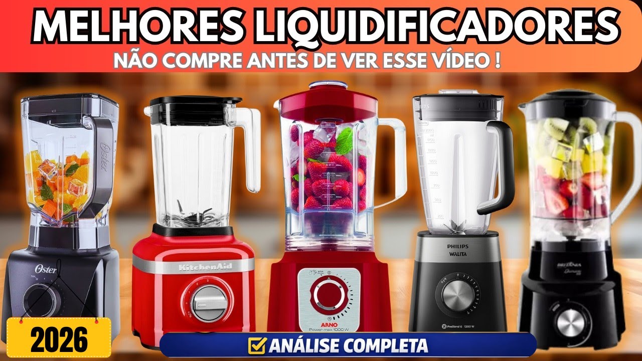 QUAIS os MELHORES Liquidificadores 2024/Melhor Liquidificador Custo Beneficio/Melhor Liquidificador