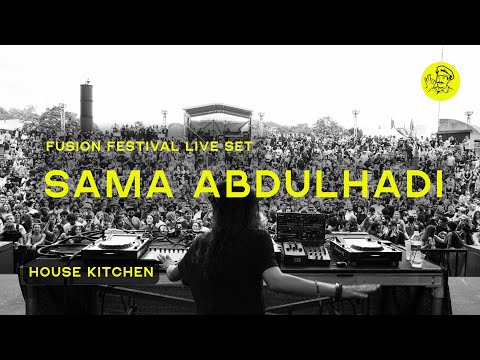 Sama Abdulhadi Fusion Festival Live Set | #housemusic #musicmix #dj #techno