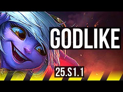 TRISTANA & Galio vs CORKI & Renata Glasc (ADC) | Godlike | KR Master | 25.S1.1