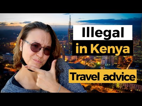 5 things I didn't know are illegal in Kenya! Travel advice for everyone who is traveling to Kenya...