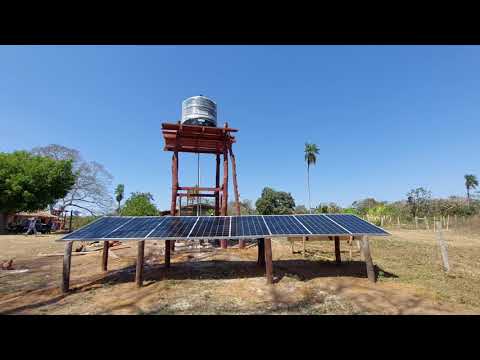 Bombeo Solar para bomba de 2HP monofasico 220vac