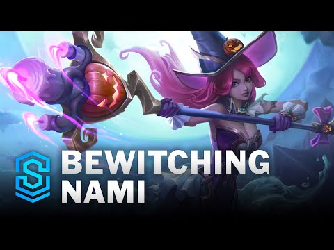 Bewitching Nami Skin Spotlight - League of Legends