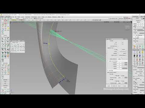 Autodesk Alias Tutorials I Q&A 16 - Lexus LF-30 Bodyside 14