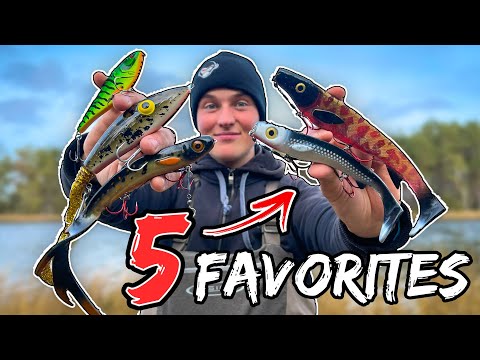 TOP 5 BAITS FOR SPRING PIKE (Insane Fishing) | Team Galant