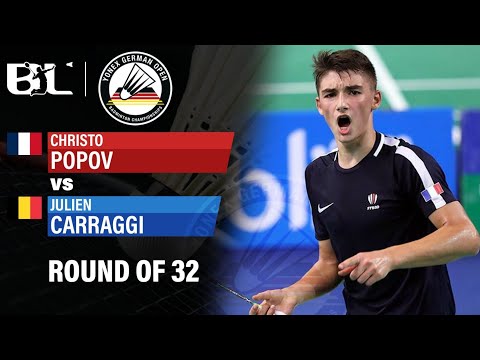 Christo POPOV (fra) vs. Julien CARRAGGI (bel) | German Open 2025 | R32