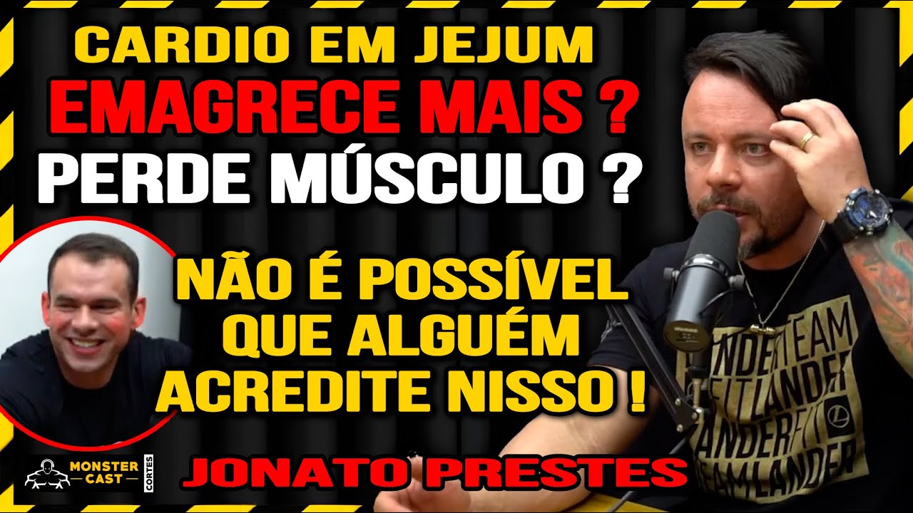 FAZER CARDIO PERDE MASSA MUSCULAR !? OS MITOS DO CARDIO ! | JONATO PRESTES