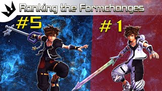 Ranking the Formchanges from Kingdom Hearts 3