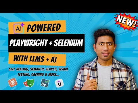 AI-Powered Test Automation: Self-Healing + Visual Testing - Selenium & Playwright