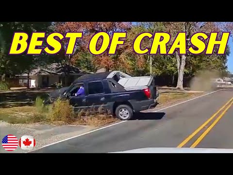 Best of Car Crashes Compilation | USA & Canada - 27