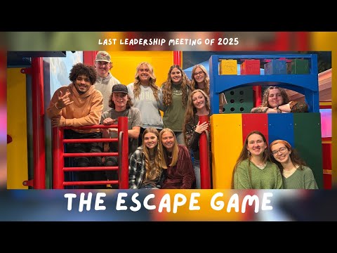 ESCAPE GAME VLOG // Last BCM Leadership Meeting of 2025