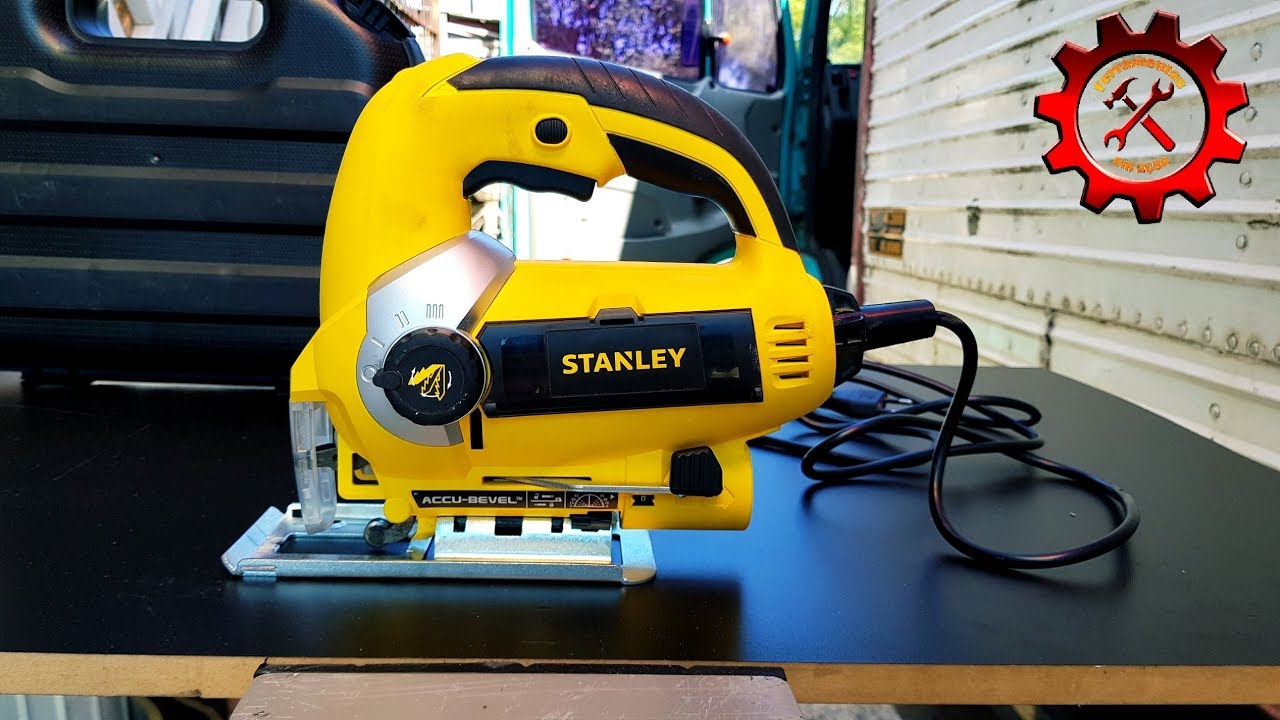Лобзик Stanley STSJ0600-B9  600Вт 20ход/мин матяниковый ход наклон подошвы 2.35кг