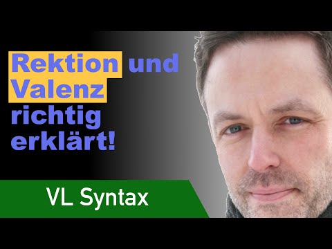 Konstituenten und Valenz | Syntax 2