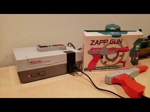 Using the NESLCDMOD Patches to Play NES Zapper Games Like Duck Hunt on an LED TV