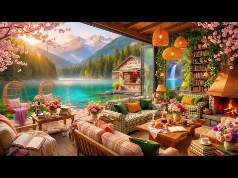Lofi Jazz Japanese Cafe | Happy May Summer Relaxing Jazz Music Coffee Shop Ambience 🌿