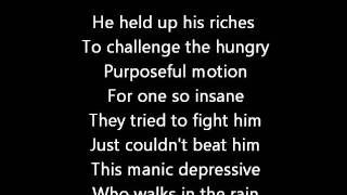 Rush-Cinderella Man (Lyrics)