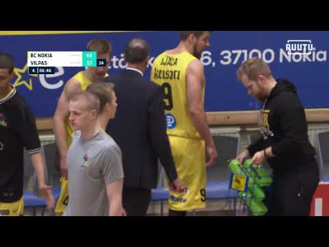 Matias Ojala päättää BC Nokian nopean hyökkäyksen | vs. Vilpas 13.11.2020