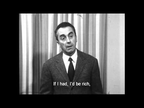 Michelangelo Antonioni Interview (I'm certainly not rich)