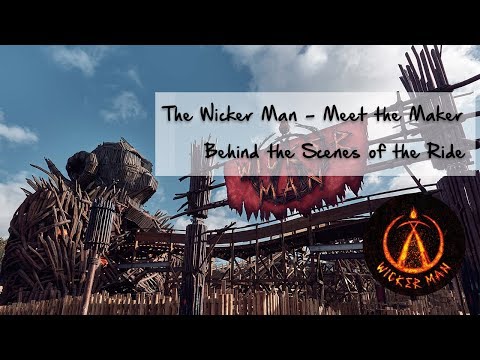 Wicker Man - Meet the Maker Q&A Event - Behind the Scenes #WickerManRide