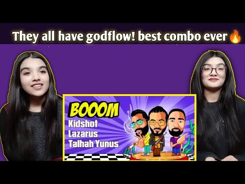 reaction on "Boom" |Kidshot |lazarus |Talhah yunus |Zashireacts|