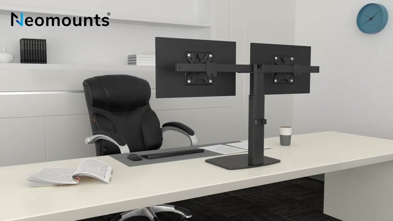Neomounts FPMA-D865DBLACK Soporte para monitor 10-27 resorte de gas