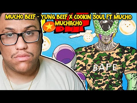 Reaccion A MUCHO BEEF - YUNG BEEF x COOKIN SOUL FT MUCHO MUCHACHO [VISUALIZER OFICIAL]
