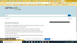 How to access progress monitoring materials in aimswebPlus