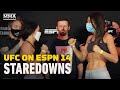 UFC Fight Island 3 Weigh-in Staredowns - MMA Fighting