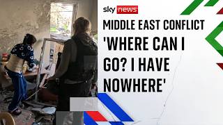 Residents struggle to survive in Lebanon's war zone