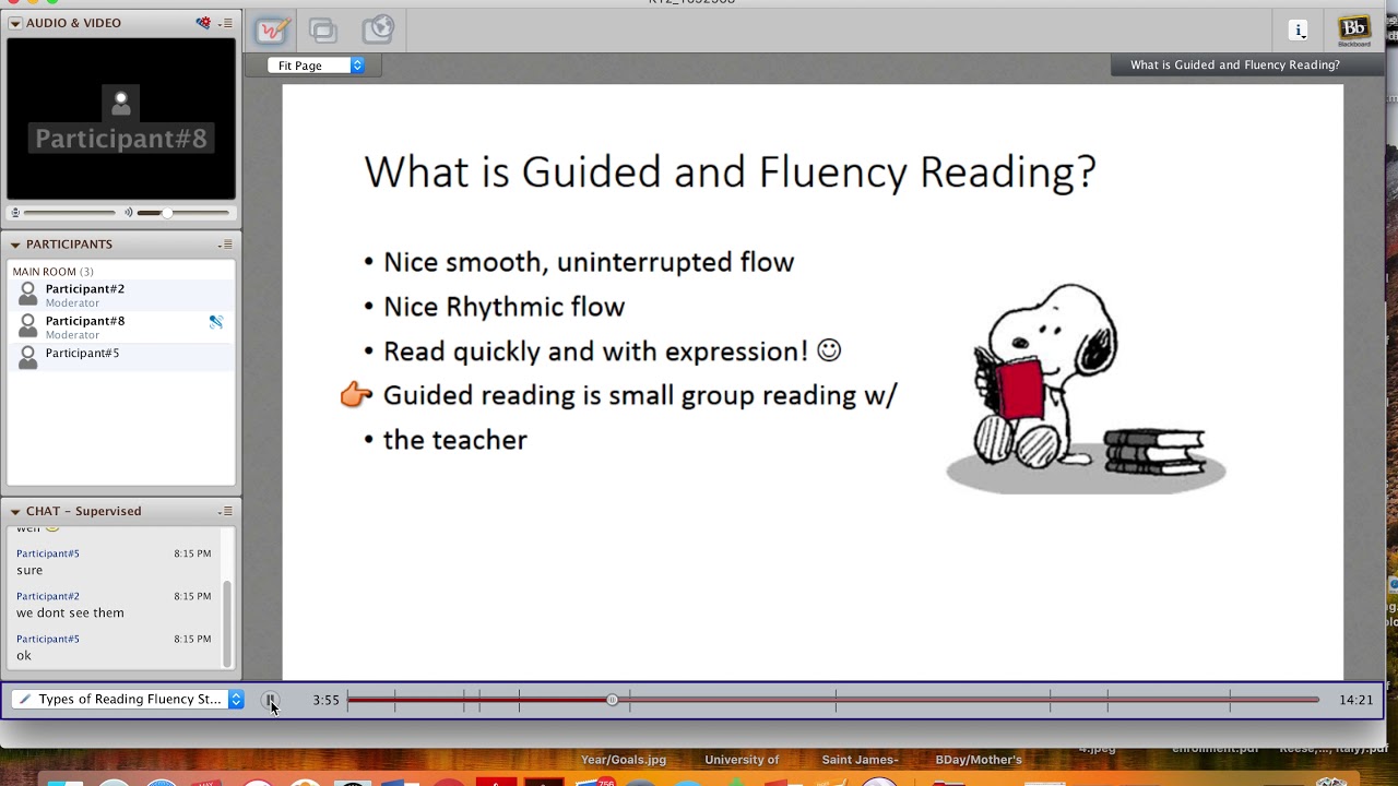 Guided Reading Fluency Unit 8