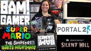 Unboxing The NEW BAM GAMER BOX - 2020 (Super Mario, Portal 2, Dead By Daylight, Bart's Nightmare)