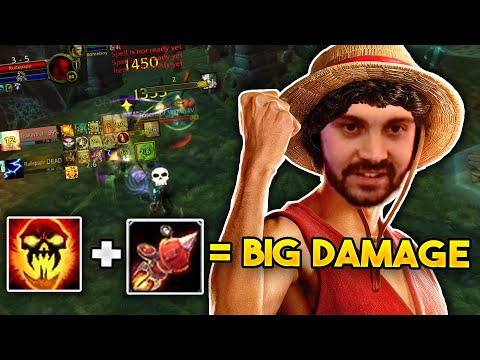 Huge Disc Priest damage in Wrath Arena